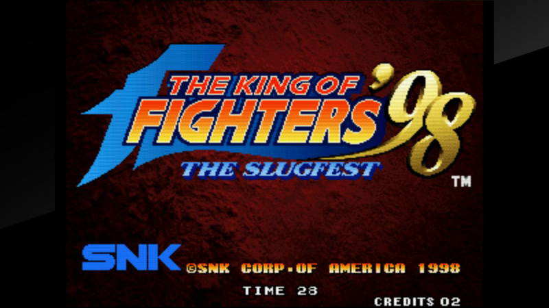 The King of Fighters '98 -RQ87's Neo Geo Scans